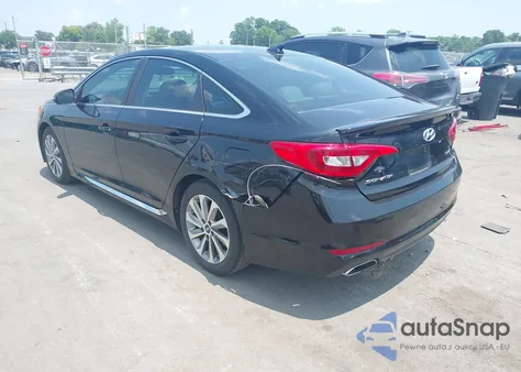 2016 Hyundai Sonata Sport z USA, uszkodzony, nr VIN 5NPE34AF2GH270691